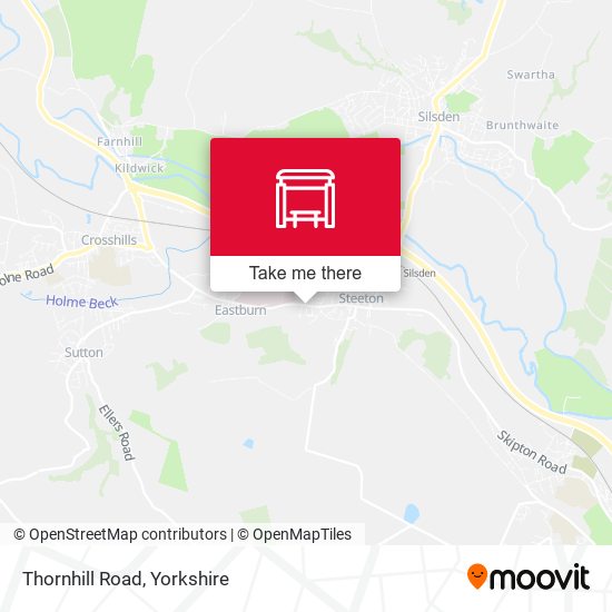 Thornhill Road map