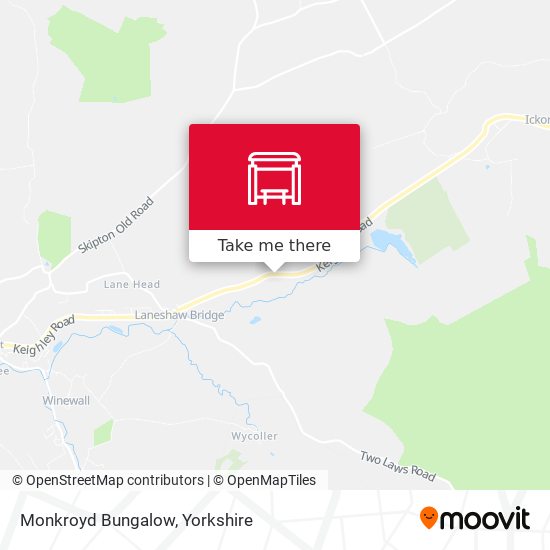 Monkroyd Bungalow map