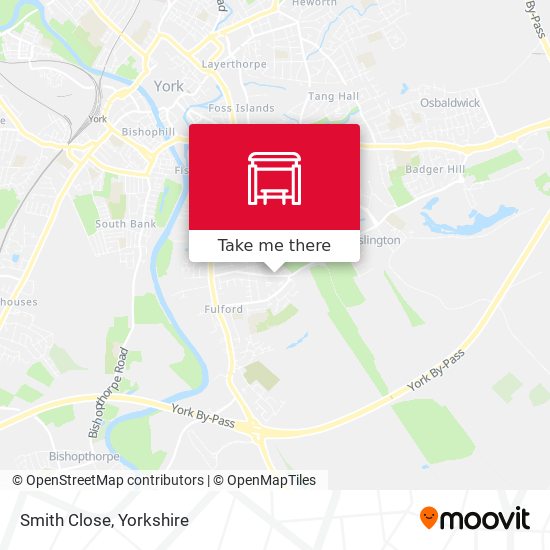 Smith Close map