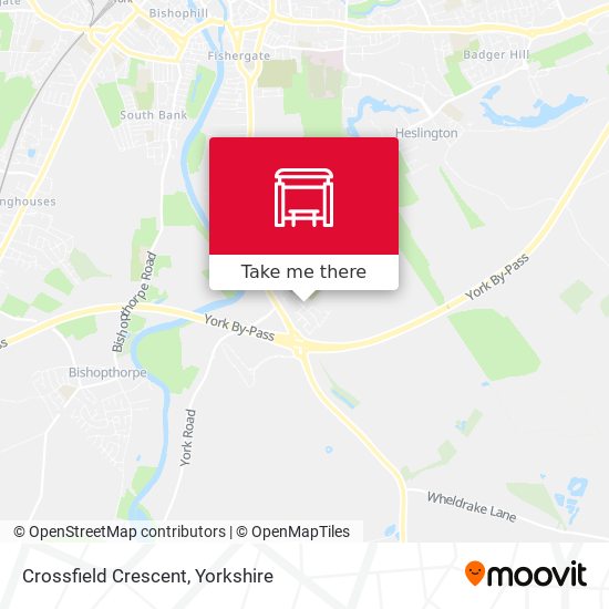 Crossfield Crescent map