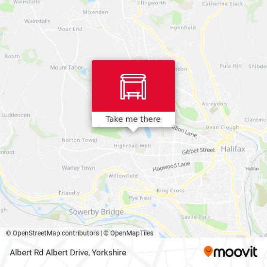 Albert Rd Albert Drive map