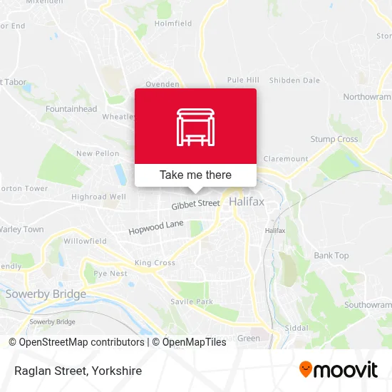 Raglan Street map