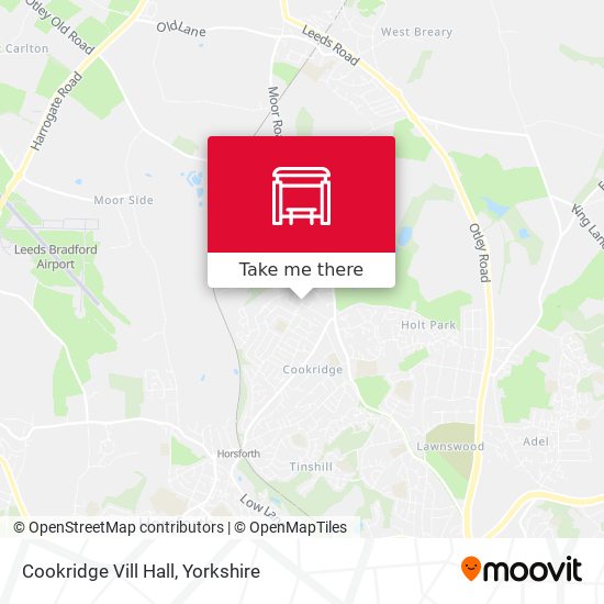 Cookridge Vill Hall map