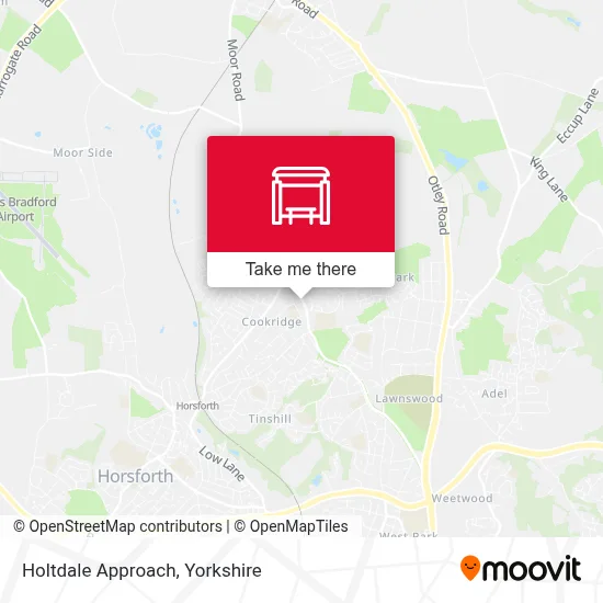 Holtdale Approach map