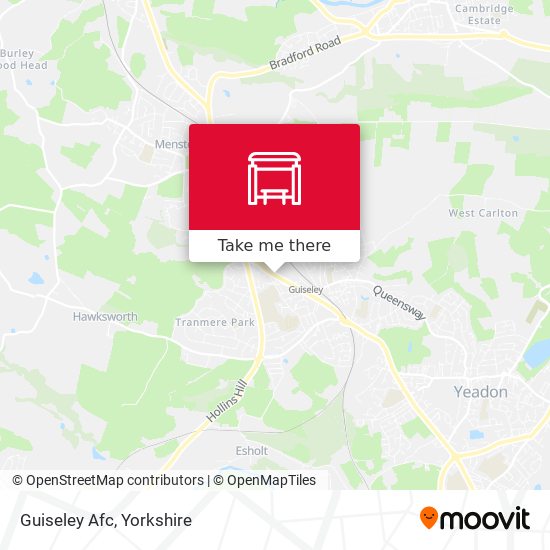 Guiseley Afc map