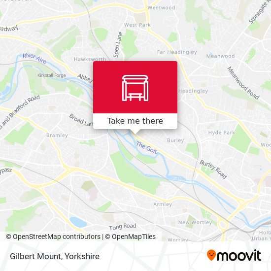 Gilbert Mount map
