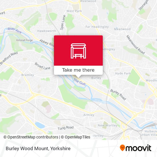 Burley Wood Mount map