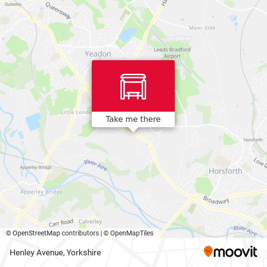 Henley Avenue map