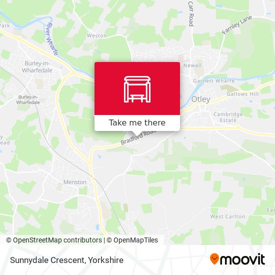 Sunnydale Crescent map