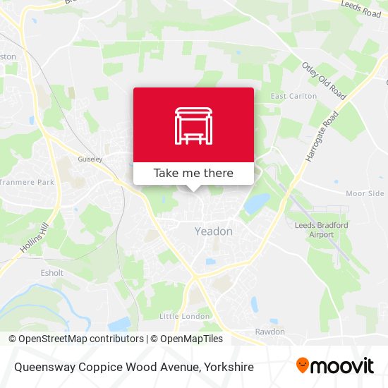 Queensway Coppice Wood Avenue map