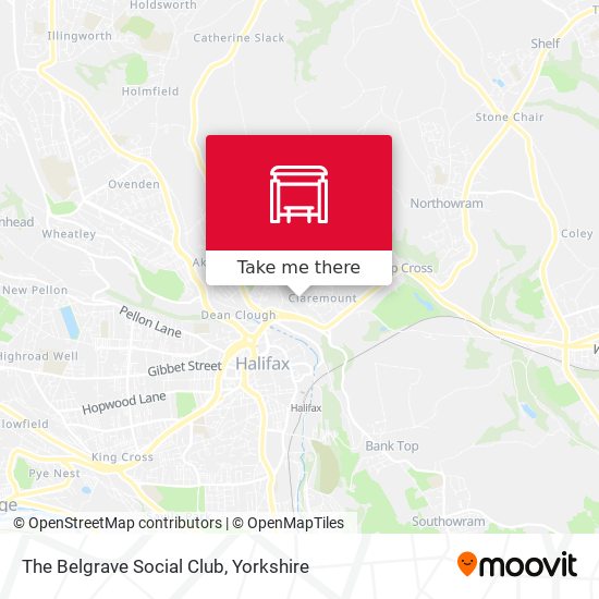 The Belgrave Social Club map
