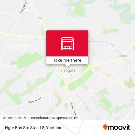 Hgte Bus Stn Stand 8 map