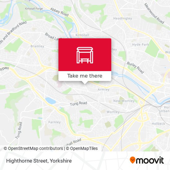 Highthorne Street map