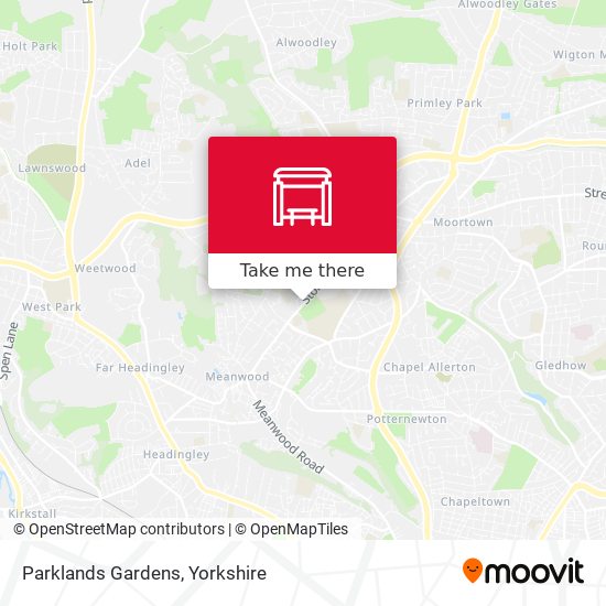 Parklands Gardens map