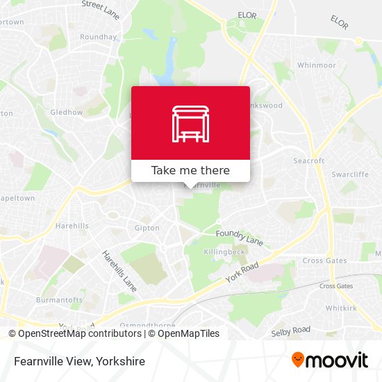 Fearnville View map