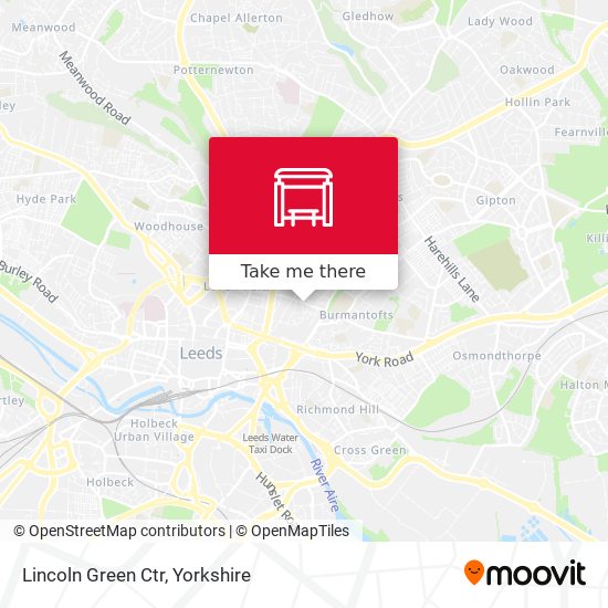 Lincoln Green Ctr map