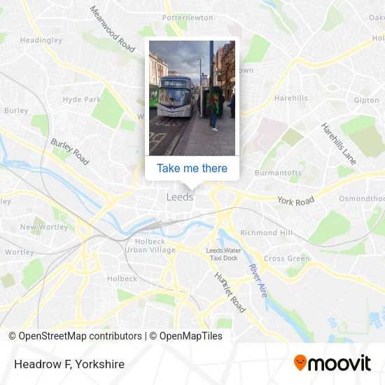 Headrow F map