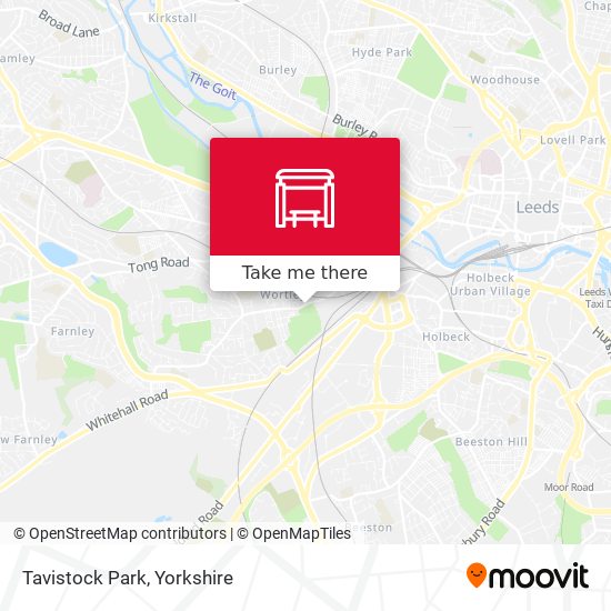 Tavistock Park map