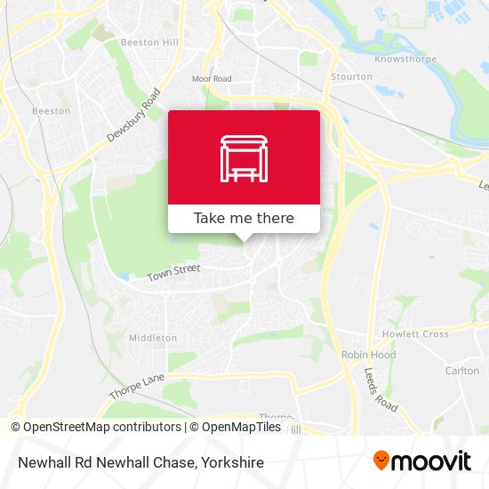 Newhall Rd Newhall Chase map