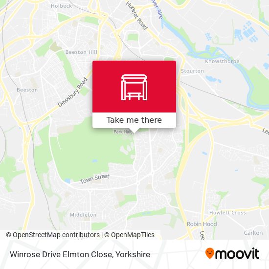 Winrose Drive Elmton Close map