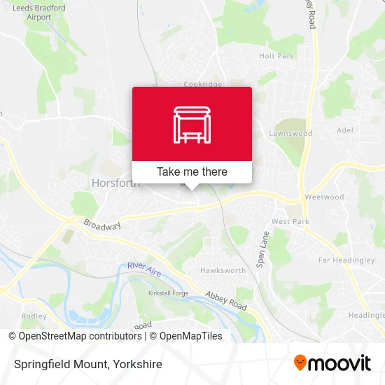 Springfield Mount map