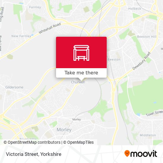 Victoria Street map