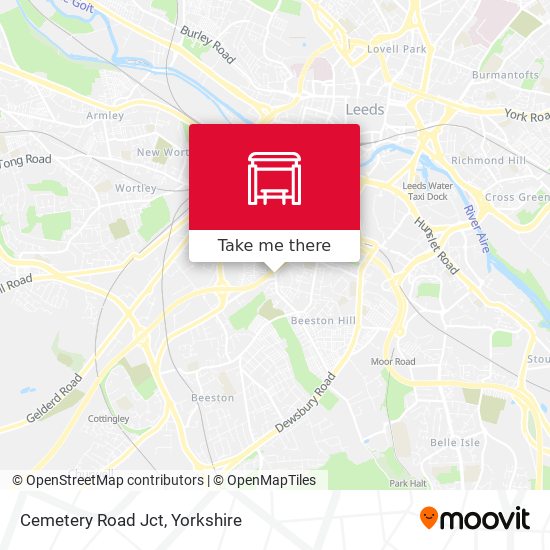 Cemetery Road Junction map