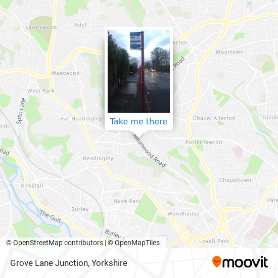Grove Lane Junction map