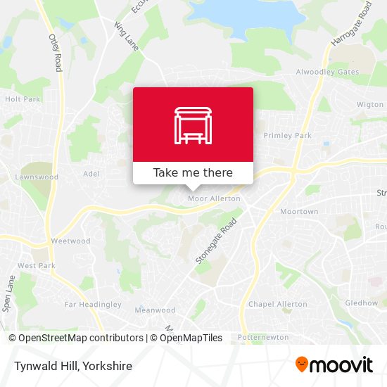 Tynwald Hill map