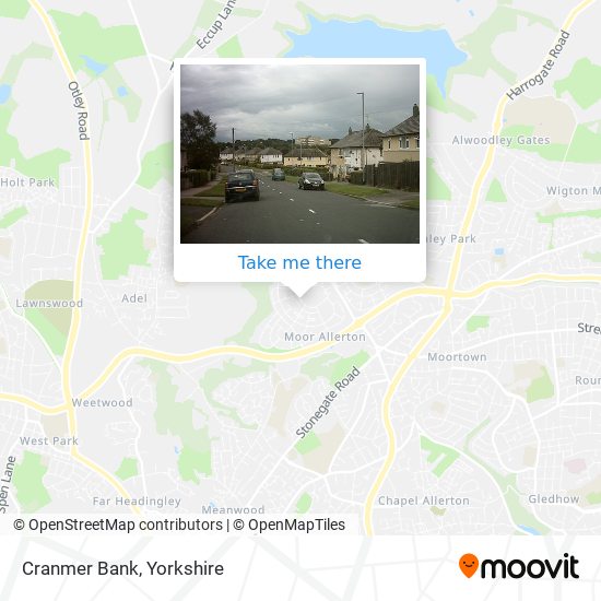 Cranmer Bank map
