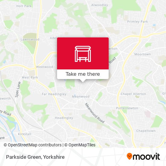 Parkside Green map