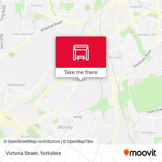Victoria Street map