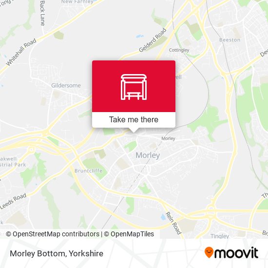 Morley Bottom map