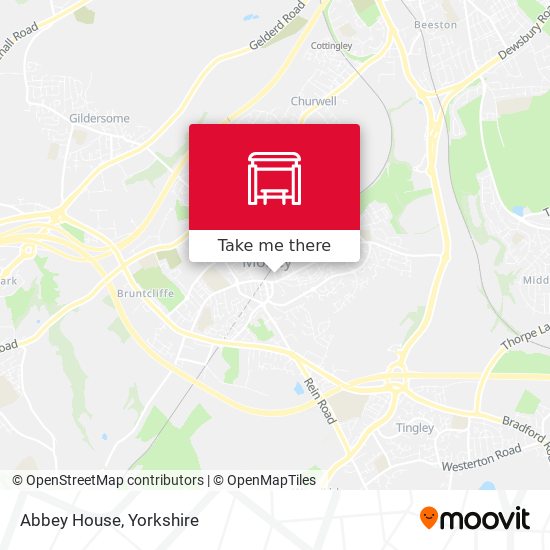 Abbey House map