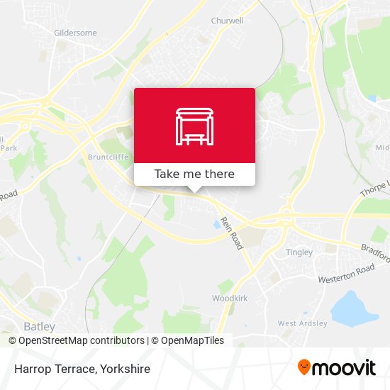 Harrop Terrace map