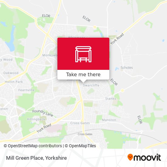 Mill Green Place map