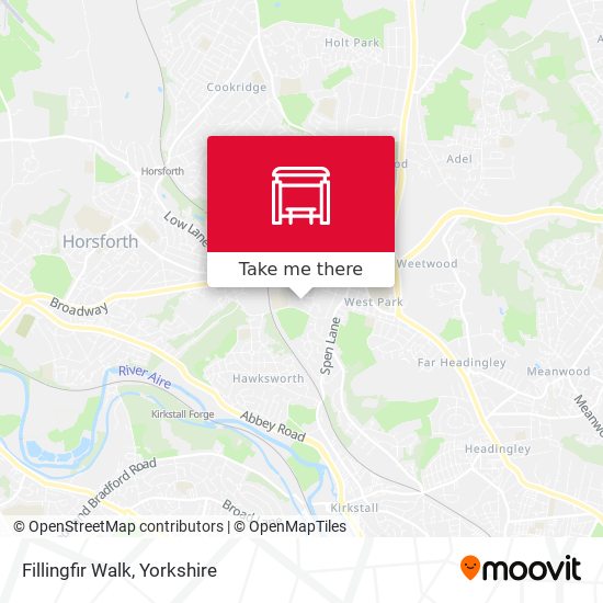 Fillingfir Walk map