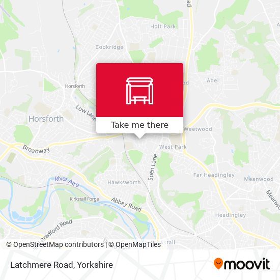 Latchmere Road map