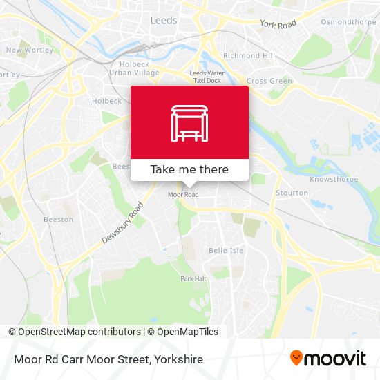 Moor Rd Carr Moor Street map