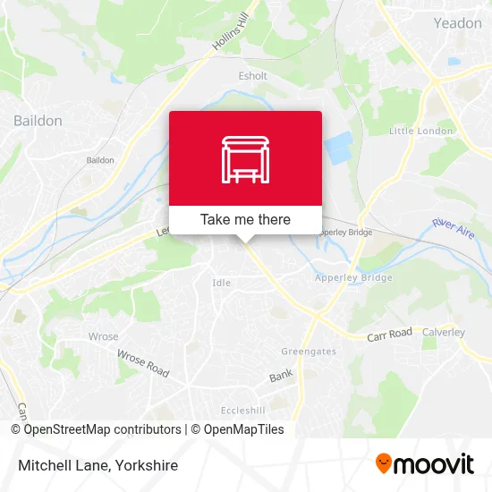 Mitchell Lane map