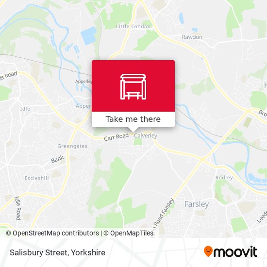 Salisbury Street map