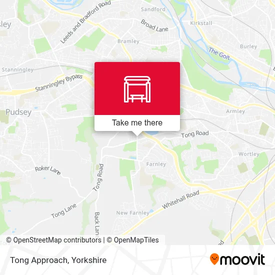 Tong Approach map