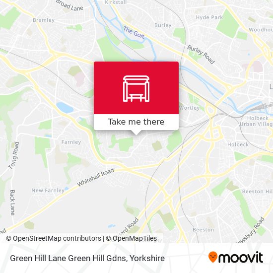 Green Hill Lane Green Hill Gdns map