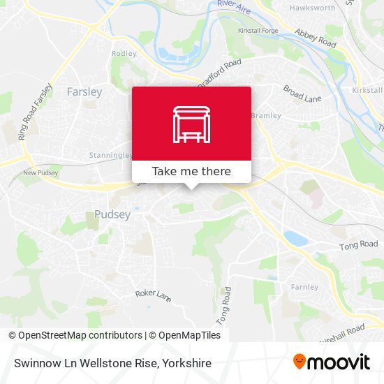 Swinnow Ln Wellstone Rise map