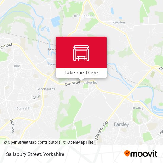 Salisbury Street map