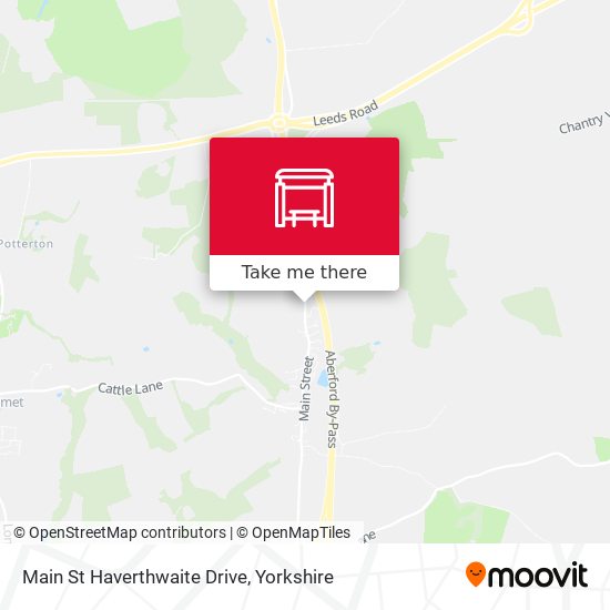 Main St Haverthwaite Drive map
