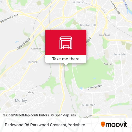 Parkwood Rd Parkwood Crescent map