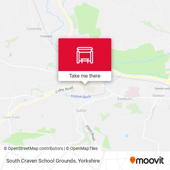 South Craven School Grounds map