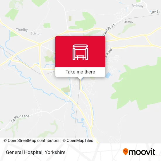 General Hospital map