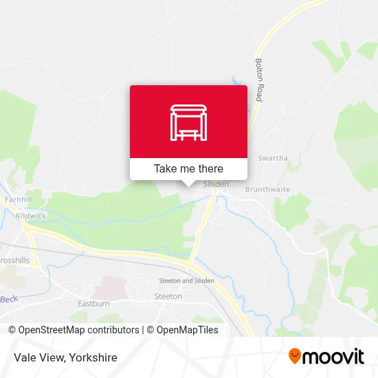 Vale View map